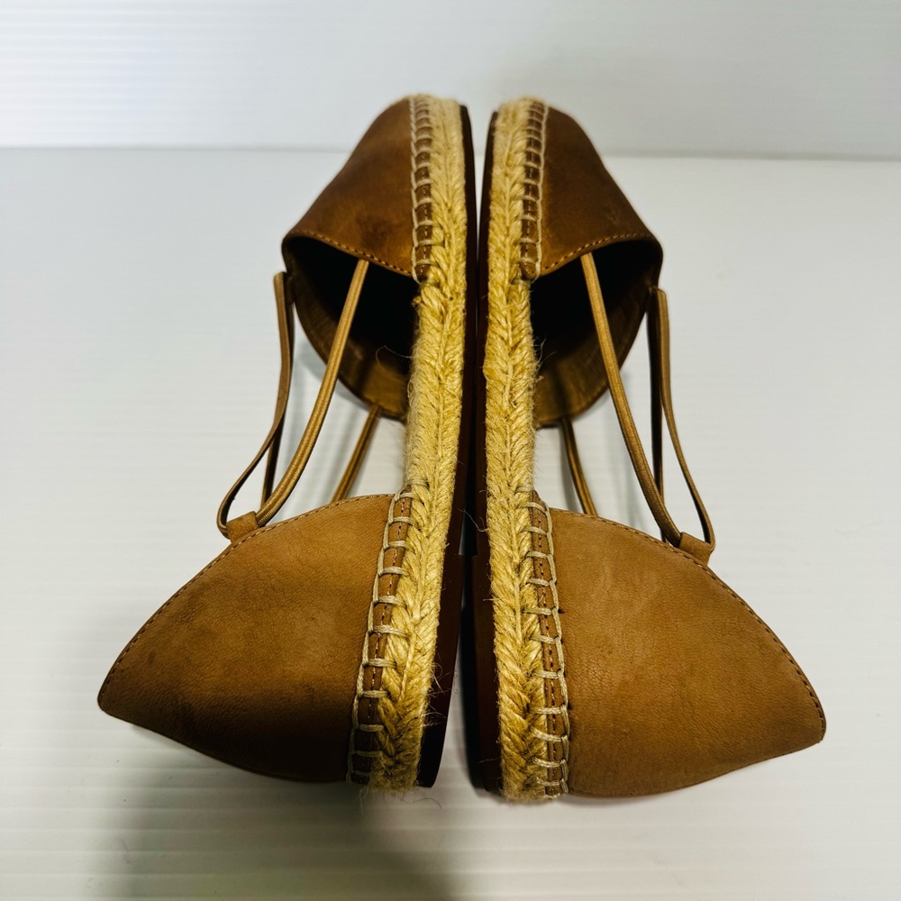 Eileen Fisher Women's Tan Espadrille Shoes Size 7 1/2 - Picture 9 of 13